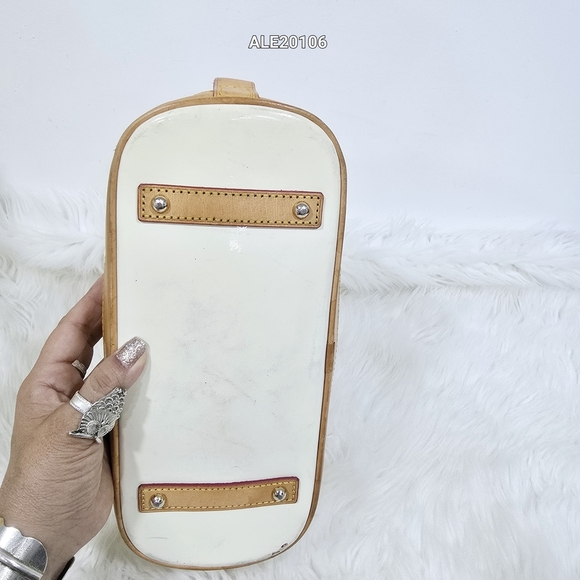 Dooney & Bourke Cream and Tan Satchel - Picture 10 of 12